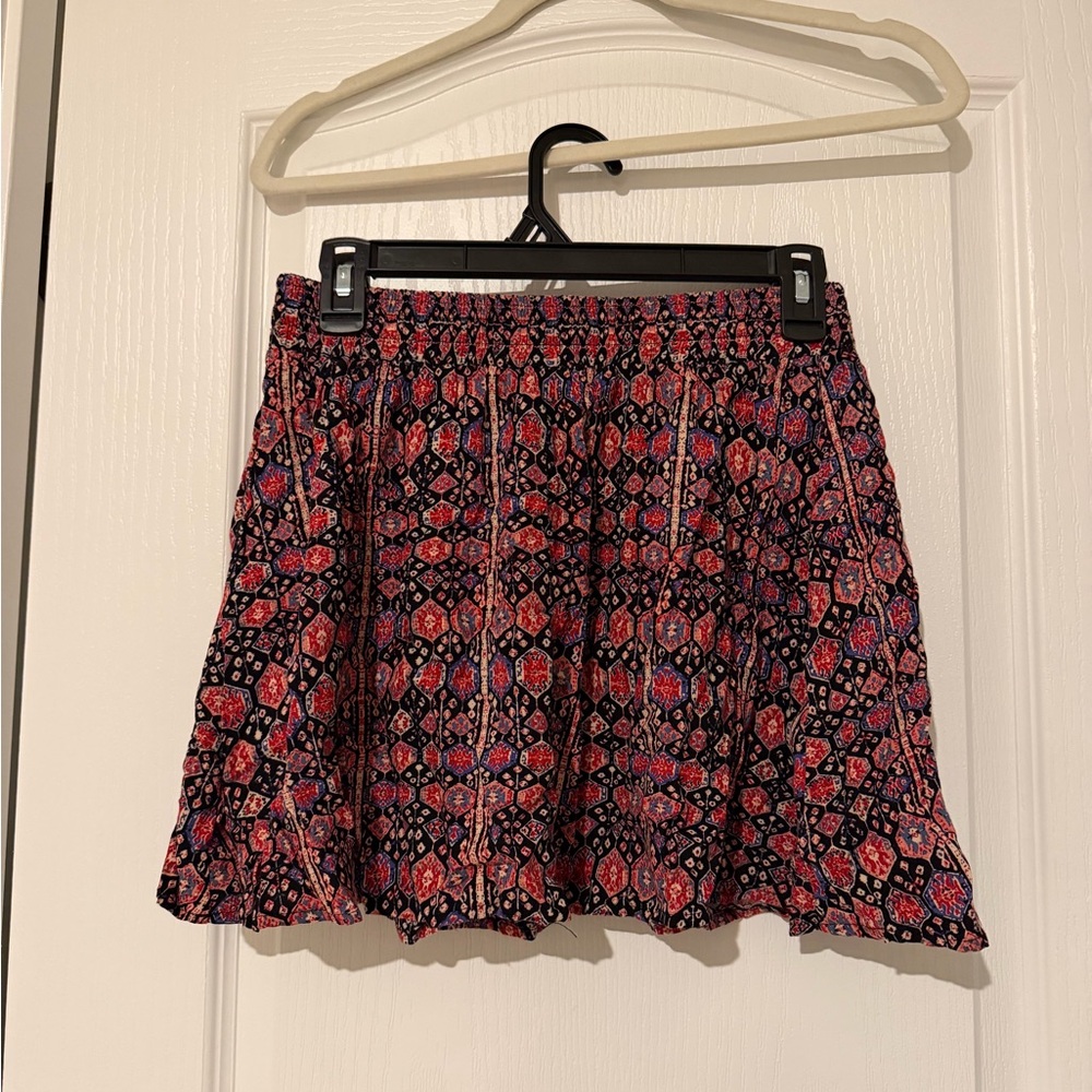 Forever 21 Elastic Waist Mini Skirt